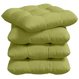 vidaXL Sitzkissen 45 x 45 cm Hellgrün