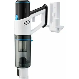 Medion P250 Stabstaubsauger (kabellos, beutellos, Zyklon-Technologie, 250 Watt, 2in1 Stielstaubsauger und Handstaubsauger mit Akku, Staubsensor, HEPA H13, LED Touch Display, Bürstenrolle)