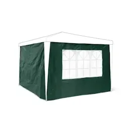 Relaxdays Pavillon-Seitenteile 2er Set grün