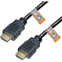Transmedia HDMI Anschlusskabel HDMI-A Stecker HDMI-A Stecker 150 cm Weiß