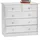 Idimex Kommode 79 x 74 x 35 cm Weiß