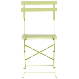 Beliani Bistro Set Grün 60x60x80