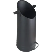 Valo Pelletbehälter Stahlblech 21,5 x 23 x 51 cm Schwarz