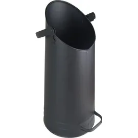 Valo Pelletbehälter Stahlblech 21,5 x 23 x 51 cm Schwarz