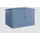Hörmann Gerätehaus Trend-S 3,03 x 2,38 m Taubenblau