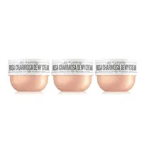Sol de Janeiro Körpercreme Sol de Janeiro Rosa Charmosa Dewy Cream 3er Set, Vorteilspack mit drei Feuchtigkeitscremes weiß