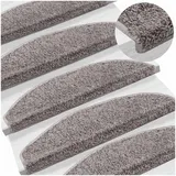 vidaXL Stufenmatte 80 x 24,5 cm Grau