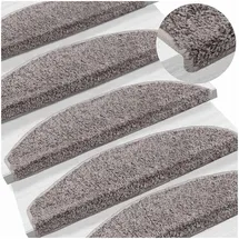 vidaXL Stufenmatte 80 x 24,5 cm Grau