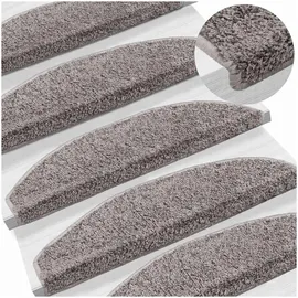 vidaXL Stufenmatte 80 x 24,5 cm Grau