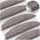 vidaXL Stufenmatte 80 x 24,5 cm Grau