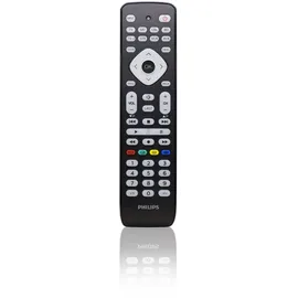 Philips SRP2018/10 Universal Fernbedienung (8-in-1, TV, TV2, Blu-ray, CBL, SAT, STR, VCR, Aux) schwarz