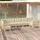 vidaXL Garten-Lounge-Set 7-tlg. beige Kiefernholz