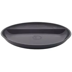 20x DishCircle Menüteller 2-geteilt mit Flachdeckel