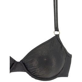 LASCANA Bügel-Bikini Gr. 38, Cup C, schwarz Gr.38