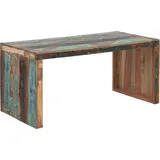 Woodkings Schreibtisch Hankey recycelte Hölzer - Braun