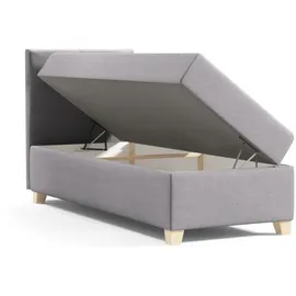beautysofa HELEN MINI 100 x 200 cm Grau