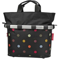 KLICKFIX Bikebasket Oval S, dots 12 LITER