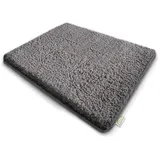 Karat Badematten Sky Uni silver grey | 80x150 cm 80 x 150 cm)