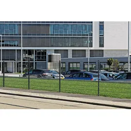 GAH Alberts Alberts Doppelstabmatten-Grundset 16 m 200 x 100 cm 6/5/6 anthrazit