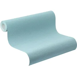 Rasch Textil Rasch Vliestapete 475524 Selection uni türkis 10,05 x 0,53 m