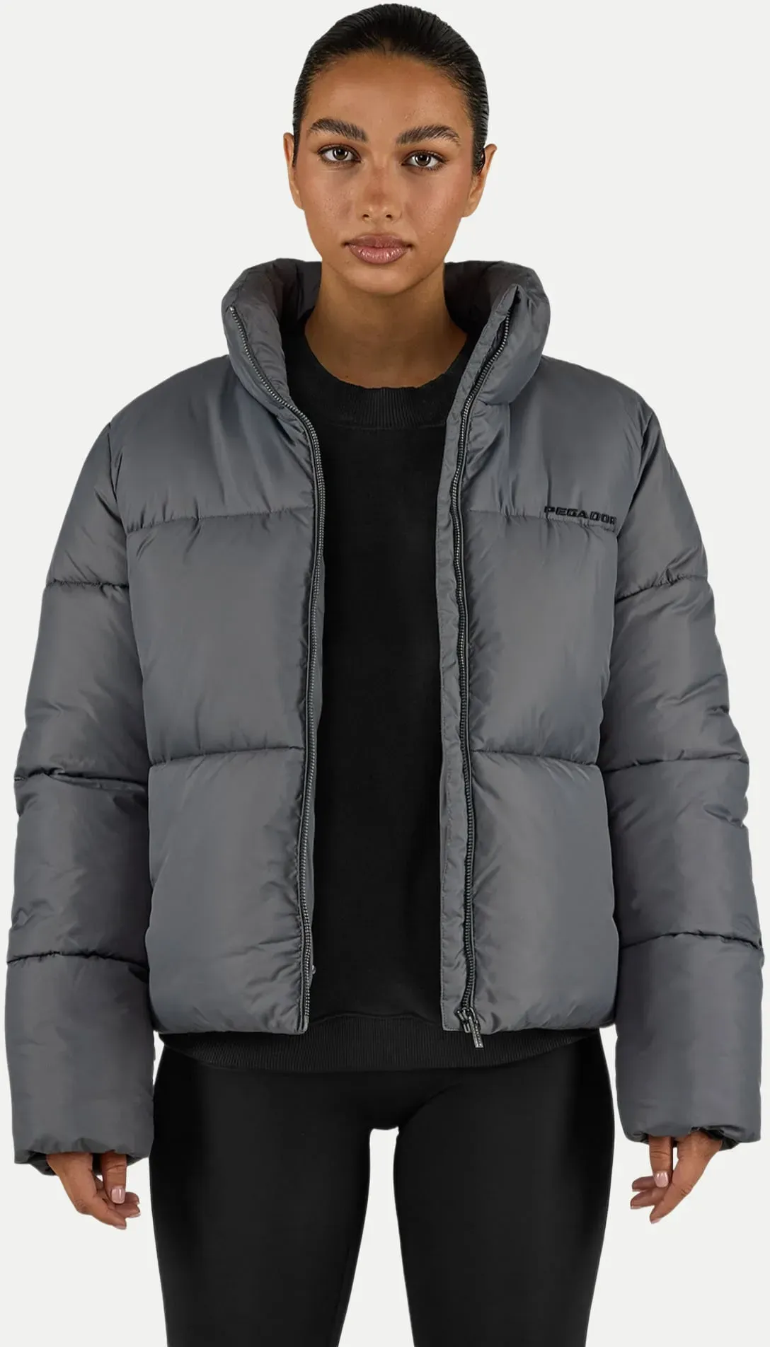 Georgia Puffer Jacke Grau S
