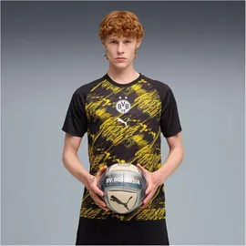 Puma Borussia Dortmund Trainingsshirt 2026 schwarz/faster gelb Herren Gr. XL