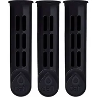 DAFI Flaschenfiltereinsatz schwarz 3 Stk - Schwarz