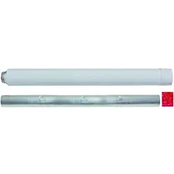 Vaillant Verlängerung 1,0m 60/100 mm 303833 konzentrisch Aluminium