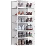 12er Set Schuhboxen für Schuhe bis Größe 46