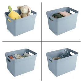 sunware perfectly organised Aufbewahrungsbox 35 x 24,6 x 24,3 cm 1-tlg. blaugrau