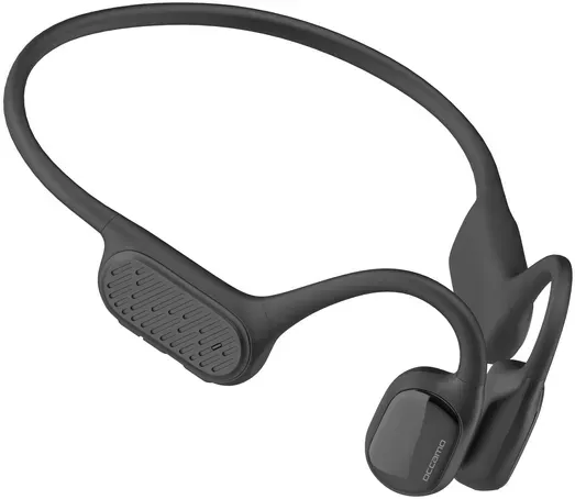 Neue wasserdichte Bluetooth-Kopfhörer mit Knochenleitung Occamo AquaPro für das Schwimmbad IP68 Schwarz