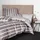 JANINE Interlock Jersey Gestreift Braun 40 x 80 cm