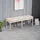 Homcom Sitzbank Vintage Beige 117 x 40 x 48 cm