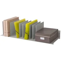 Paperflow Buchstütze Kunststoff Silber 1 St.