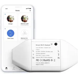 Meross Smart Wi-Fi Switch 1 St. Weiß