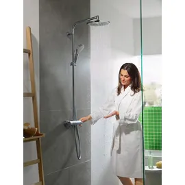 Hansgrohe Crometta S Showerpipe 240 1jet EcoSmart mit Thermostat chrom 27268000