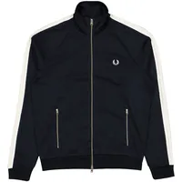 Fred Perry Cable Taped Track Jacket blau 2XL