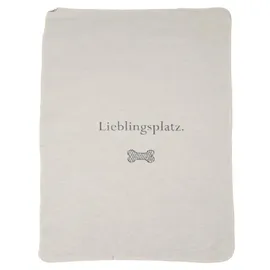 David Fussenegger Hundedecke Lieblingsplatz 90 x 70 cm beige
