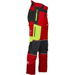 Profiforest Schnittschutz-Bundhose Innovation, rot, XXL