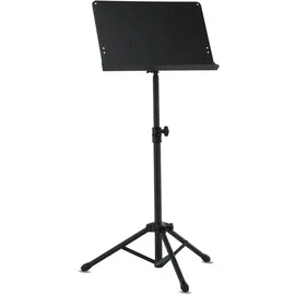 Gewa Orchesternotenpult - Metall - zusammenlegbar - Platte Vollmaterial und abnehmbar - ABS und Rohrverbindung - Höhe 67-120 cm - Gewicht 3,8 kg - schwarz