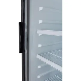 Zorro Getränkekühlschrank 380 Liter weiß/schwarz mit Glastür - ZK 380