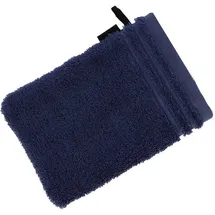 VOSSEN  Calypso Feeling Waschhandschuh 22 x 16 cm marine blau