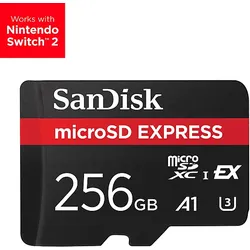 SANDISK Express (funktioniert mit Nintendo Switch 2), Micro-SD Speicherkarte, 256 GB