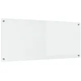 vidaXL Küchenrückwand Transparent 120x50x0,6 cm Hartglas