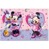 Procos 93833 Disney Minnie Junior Plastic Tablecloth (180x120 cm), pink