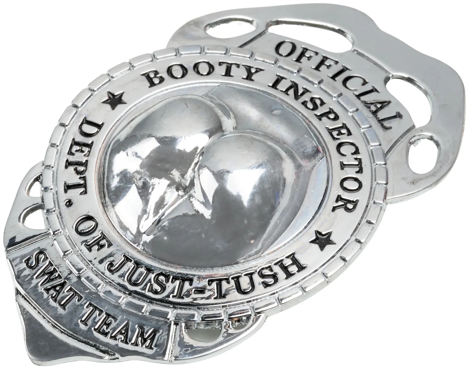 Booty Inspector Badge - Silber - Silber