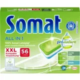Somat All in 1 Pro Nature Geschirrspül-Tabs, XXL 4015000971508 , 1 Packung = 56 Tabs à 16g