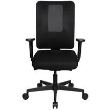 TOPSTAR Sitness Open X Deluxe Netz mit Schiebesitz mit Armlehnen schwarz