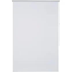 Seitenzugrollo MY HOME "THEMSE" Gr. 7, weiß, B:100cm H:150cm, Polyester, Rollos, Bestseller mit über 3000 4,5-Sterne-Bewertungen, Klemmträger