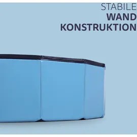 BestLivings Hundepool Ø120 cm Blau